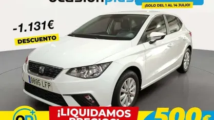 Usado Seat Ibiza Style 116 CV (85 kW) 2020 Blanco Utilitario