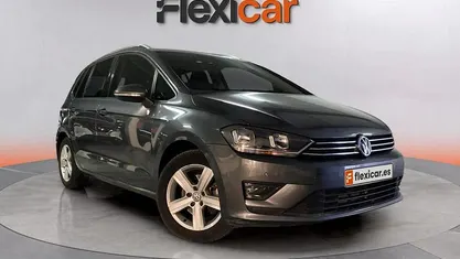 Usado VW Golf Sportsvan Advance 125 CV (91 kW) 2017 Gris Monovolumen