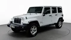 Blanco Usado 2015 Jeep Wrangler Unlimited Sahara SUV | 38.990 € (Precio justo)