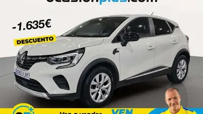 Usado Renault Captur Intens 131 CV (96 kW) 2020 Blanco SUV