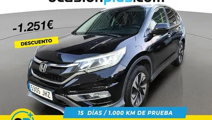Negro Usado 2015 Honda CR-V Lifestyle SUV | 15.649 € (Precio justo)