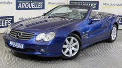 Azul Usado 2004 Mercedes SL350 Descapotable | 19.490 € (Precio justo)