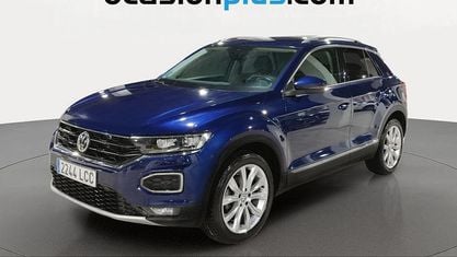 Usado VW T-Roc Sport 150 CV (110 kW) 2019 Azul SUV