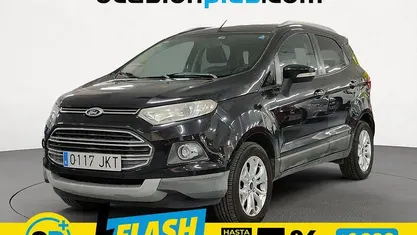 Usado Ford Ecosport Titanium 95 CV (69 kW) 2015 Negro SUV