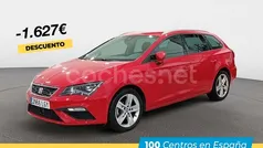 Rojo Usado 2020 Seat Leon FR Familiar | 17.900 € (Precio justo)
