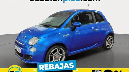 Azul Usado 2015 Fiat 500 S Utilitario | 6450 € (Precio justo)