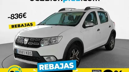 Blanco Usado 2017 Dacia Sandero Stepway Utilitario | 10.454 € (Precio justo)