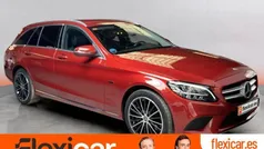 Granate Usado 2020 Mercedes C300e Familiar | 31.990 € (Precio justo)