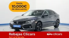 Gris Usado 2017 Honda Civic Elegance Berlina | 17.690 € (Precio justo)