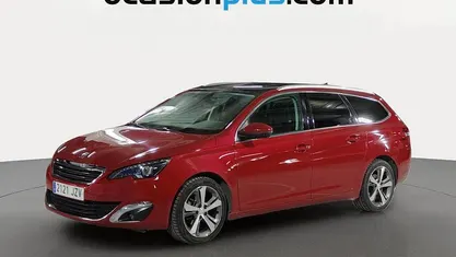 Brugt Peugeot 308 SW Allure 131 HK (96 kW) 2017 Rød Stationcar