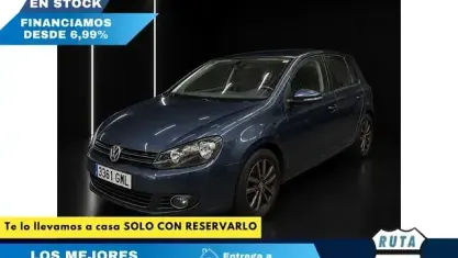 Usado VW Golf VI Sport 122 CV (89 kW) 2010 Azul Utilitario