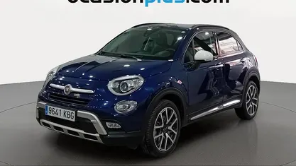 Käytetty Fiat 500X Cross Plus 120 HP (88 kW) 2017 Sininen Katumaasturi