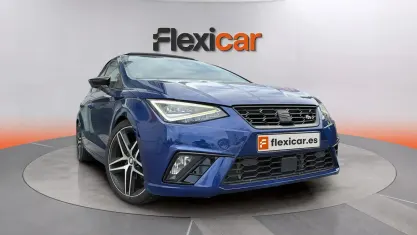 Usado Seat Ibiza FR 150 CV (110 kW) 2017 Azul Berlina