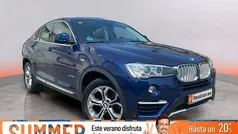 Azul Usado 2016 BMW X4 SUV | 25.990 € (Precio justo)