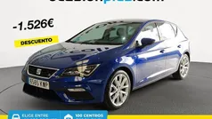 Azul Usado 2019 Seat Leon FR Berlina | 16.290 € (Precio justo)