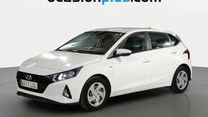 Brugt Hyundai i20 101 HK (74 kW) 2021 Hvid Hatchback