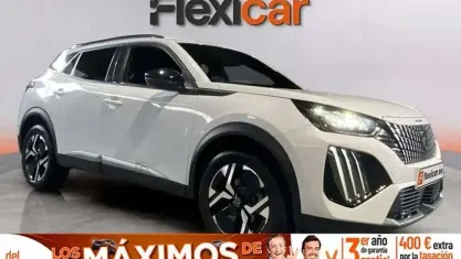 Käytetty Peugeot 2008 Allure 102 HP (75 kW) 2024 Valkoinen Katumaasturi