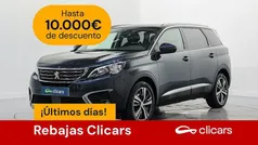 Azul Usado 2018 Peugeot 5008 Allure Monovolumen | 18.290 € (Precio justo)
