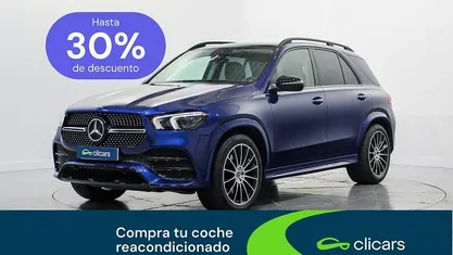 Usado Mercedes GLE350 272 CV (200 kW) 2021 Azul SUV