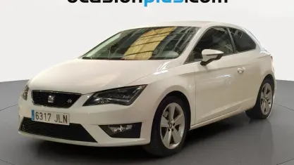 Usado Seat Leon FR 150 CV (110 kW) 2016 Blanco Utilitario