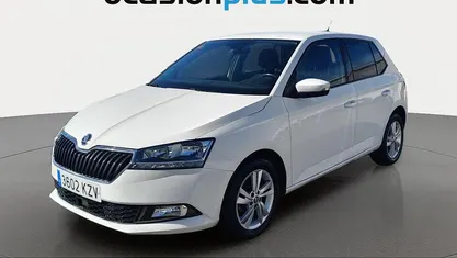 Usado Skoda Fabia 75 CV (55 kW) 2019 Blanco Utilitario