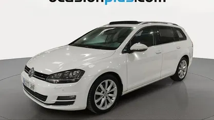 Usado VW Golf Sportsvan Sportline 110 CV (80 kW) 2015 Blanco Monovolumen