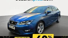 Azul Usado 2014 Seat Leon FR Monovolumen | 12.350 € (Buen precio)