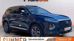 Azul Usado 2019 Hyundai Santa Fe SUV | 27.990 € (Precio justo)