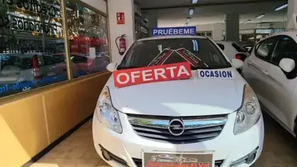 Usado Opel Corsa Essentia 85 CV (62 kW) 2010 Blanco Utilitario