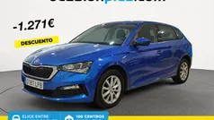 Azul Usado 2021 Skoda Scala Ambition Utilitario | 13.990 € (Precio justo)