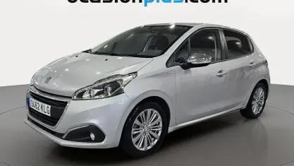 Käytetty Peugeot 208 Style 82 HP (60 kW) 2018 Harmaa Viistoperä