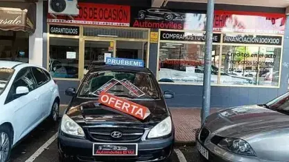 Käytetty Hyundai Getz 66 HP (48 kW) 2005 Musta Viistoperä