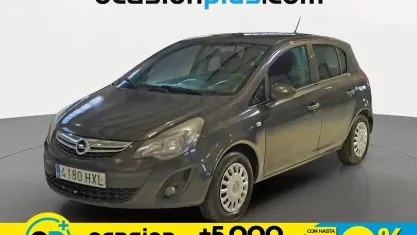 Usado Opel Corsa Expression 75 CV (55 kW) 2014 Gris Utilitario