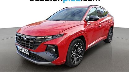 Usado Hyundai Tucson N Line 150 CV (110 kW) 2023 Rojo SUV
