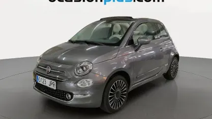 Usado Fiat 500C Lounge 69 CV (50 kW) 2016 Gris Descapotable