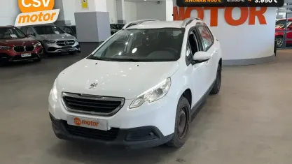 Usado Peugeot 2008 Access 82 CV (60 kW) 2014 Blanco SUV
