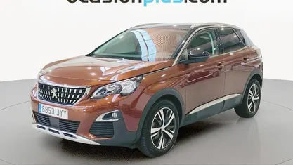 Usado Peugeot 3008 Allure 130 CV (95 kW) 2017 Marrón SUV