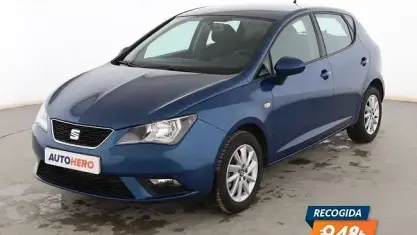 Begagnad Seat Ibiza Style 105 HK (77 kW) 2014 Blå Halvkombi