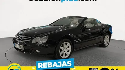 Negro Usado 2007 Mercedes SL500 Descapotable | 19.490 € (Precio justo)