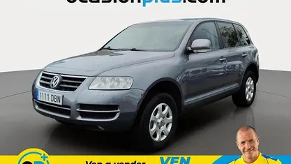 Usado VW Touareg 241 CV (177 kW) 2004 Gris SUV
