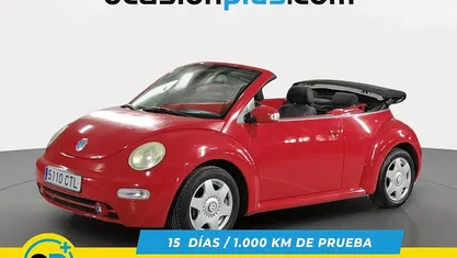 Rojo Usado 2003 VW Beetle Descapotable | 5200 €