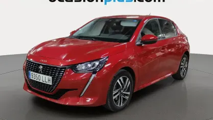 Używany Peugeot 208 Allure 102 KM (75 kW) 2020 Czerwony Hatchback