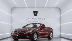 Granate Usado 2008 Mercedes SLK200 Descapotable | 16.499 € (Precio justo)