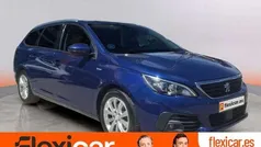 Azul Usado 2019 Peugeot 308 Allure Familiar | 10.690 € (Precio justo)