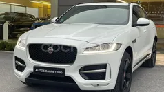 Blanco Usado 2016 Jaguar F-Pace R-Sport SUV | 19.900 € (Precio justo)