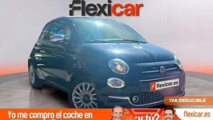 Usado Fiat 500 Dolcevita 71 CV (52 kW) 2021 Azul Descapotable