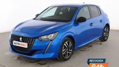 Usado Peugeot 208 Allure 102 CV (75 kW) 2023 Azul Utilitario