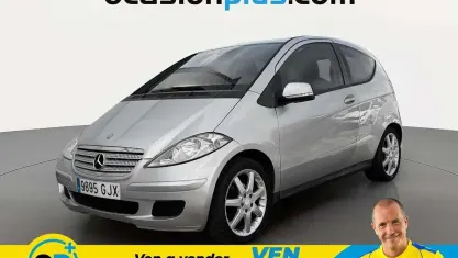 Usado Mercedes A150 Classic 95 CV (69 kW) 2008 Gris Utilitario