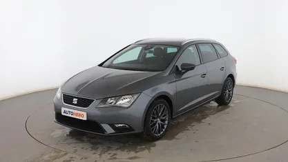 Usado Seat Leon CONNECT 125 CV (91 kW) 2016 Gris Familiar