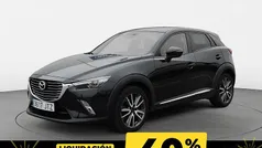 Negro Usado 2016 Mazda CX-3 Luxury SUV | 13.890 € (Precio justo)